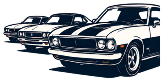 並んだ販売車両